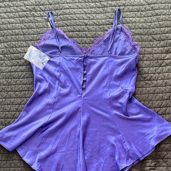 Victoria's Secret Purple Chemise - Picture 2 of 4